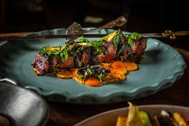 Albi signature dishes Brown Butter Knafeh
Smoked Lamb Awarma
Bbq’d Lamb Kebabs